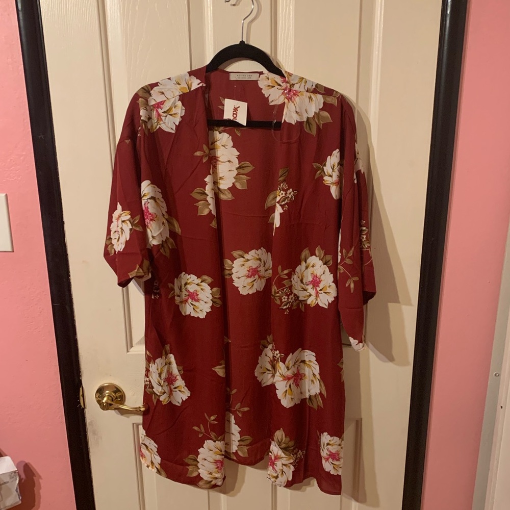 Floral kimono